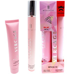 Mini zetaw Perfumetka Damska Vercage Brillant 35 ml Blasam do Ciała 40 ml