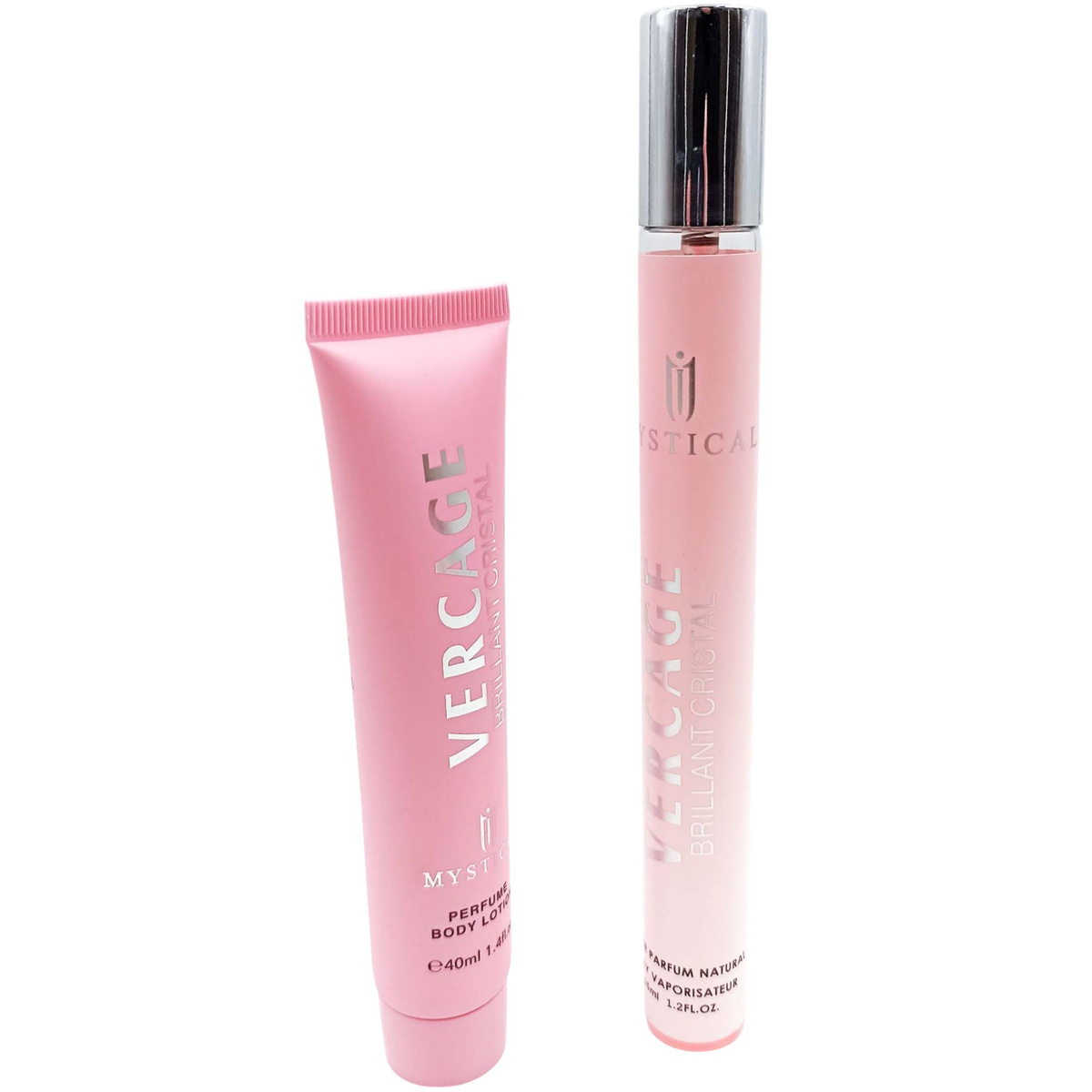 Mini zetaw Perfumetka Damska Vercage Brillant 35 ml Blasam do Ciała 40 ml